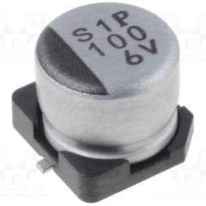 100UF-6.3VSMD-NICHICON<span style="color: gray;  font-family: Arial; font-weight: 200;font-size: 14px;"> 0977 </span>