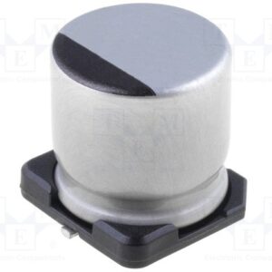 100UF-6.3VSMDESR-NICHICON<span style="color: gray;  font-family: Arial; font-weight: 200;font-size: 14px;"> 0986 </span>