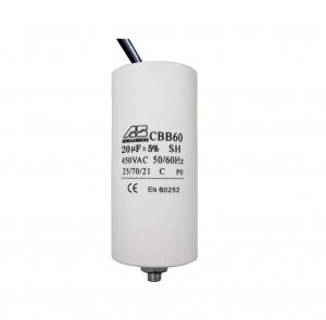 20UF-450VAC CBB60<span style="color: gray;  font-family: Arial; font-weight: 200;font-size: 14px;"> 7620 </span>