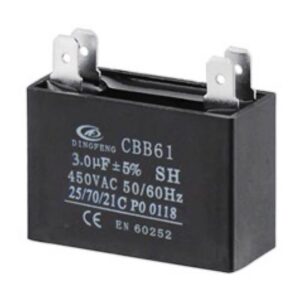 3UF-450VAC CBB61<span style="color: gray;  font-family: Arial; font-weight: 200;font-size: 14px;"> C012 </span>