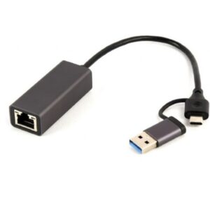 ADA USB3.1 TYPE-C-RJ45 M/<span style="color: gray;  font-family: Arial; font-weight: 200;font-size: 14px;"> E0935</span>