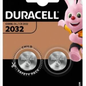 BAT CR2032-DURACELL<span style="color: gray;  font-family: Arial; font-weight: 200;font-size: 14px;"> B400 </span>