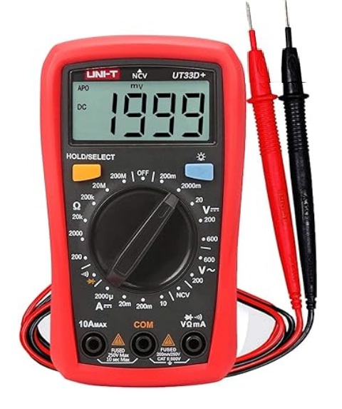 INSTRUMENT UT33D+<span style="color: gray; font-family: Arial; font-weight: 200;font-size: 14px;"> 18188</span>