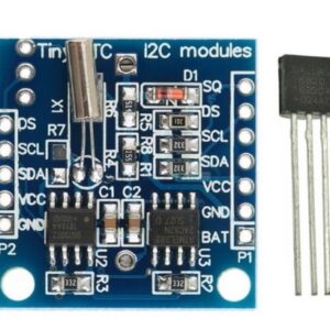 DS18B20+DS1307 RTC MODUL<span style="color: gray; font-family: Arial; font-weight: 200;font-size: 14px;"> A522 </span>