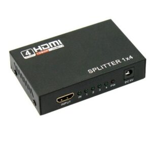 HDMI SPLITER 1/4<span style="color: gray;  font-family: Arial; font-weight: 200;font-size: 14px;"> E0015</span>