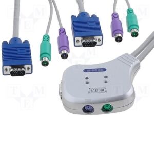 KVM SWITCH DIGITUS<span style="color: gray;  font-family: Arial; font-weight: 200;font-size: 14px;"> 16268</span>