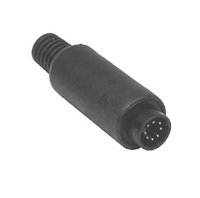 KON MINI DIN8P-M<span style="color: gray;  font-family: Arial; font-weight: 200;font-size: 14px;"> 15953</span>