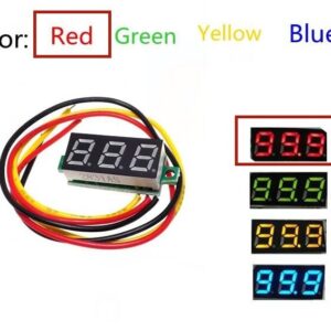 VOLTMETAR DC100V-0.28R<span style="color: gray;  font-family: Arial; font-weight: 200;font-size: 14px;"> 8885 </span>