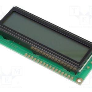 LCD 16X2-BL GREEN<span style="color: gray;  font-family: Arial; font-weight: 200;font-size: 14px;"> 2596 </span>
