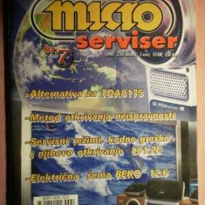 MICRO SERVISER-7<span style="color: gray;  font-family: Arial; font-weight: 200;font-size: 14px;"> 14544</span>