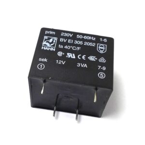 TRAFO 220/12V-3VA<span style="color: gray;  font-family: Arial; font-weight: 200;font-size: 14px;"> 4325 </span>