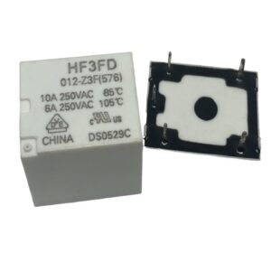 RELE 12VDC/10A HF3FD-012<span style="color: gray;  font-family: Arial; font-weight: 200;font-size: 14px;"> 19018</span>