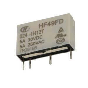 RELE 24VDC/5A HF49FD/024.<span style="color: gray;  font-family: Arial; font-weight: 200;font-size: 14px;"> 19099</span>