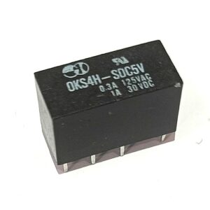 RELE 5VDC/0.3A OKS4H-SDC5<span style="color: gray;  font-family: Arial; font-weight: 200;font-size: 14px;"> 18408</span>