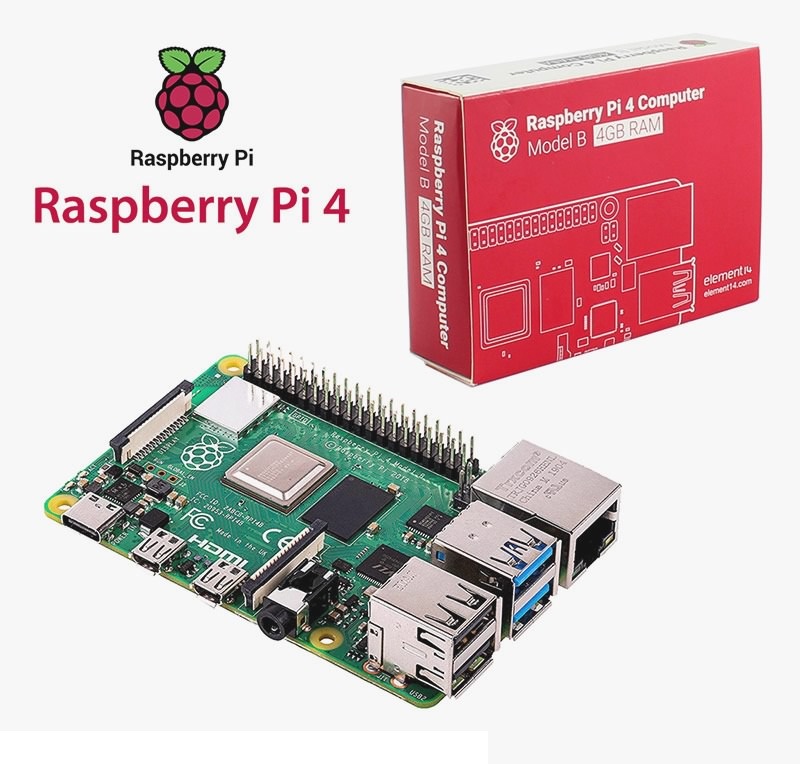 RASPBERRY PI4 MODEL B 4G<span style="color: gray; font-family: Arial; font-weight: 200;font-size: 14px;"> A753 </span>