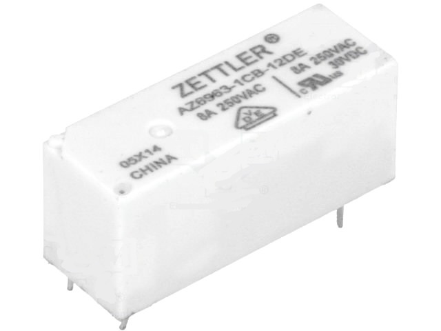 RELE 12VDC/8A AZ6963-1CB<span style="color: gray; font-family: Arial; font-weight: 200;font-size: 14px;"> 6685 </span>