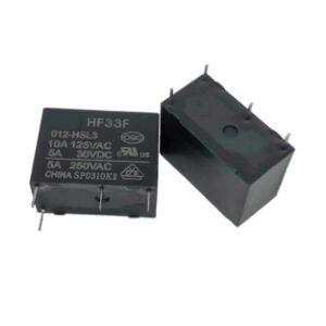 RELE 12VDC/5A HF33HSL3<span style="color: gray;  font-family: Arial; font-weight: 200;font-size: 14px;"> E0260</span>