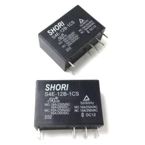 RELE 12VDC/16A S4E<span style="color: gray;  font-family: Arial; font-weight: 200;font-size: 14px;"> 7378 </span>