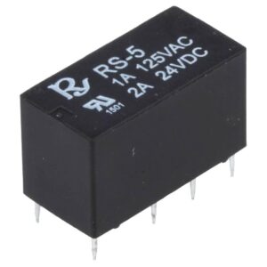 RELE 5VDC/2A RS-5<span style="color: gray;  font-family: Arial; font-weight: 200;font-size: 14px;"> 6356 </span>