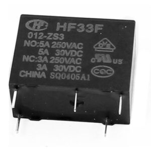 RELE 12VDC/5A HF33FZS3<span style="color: gray;  font-family: Arial; font-weight: 200;font-size: 14px;"> 8101 </span>