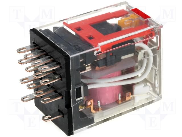 RELE 110VAC/5A MY4<span style="color: gray; font-family: Arial; font-weight: 200;font-size: 14px;"> B281 </span>