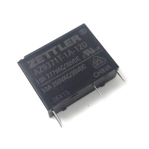 RELE 12VDC/5A AZ9371T-1A-<span style="color: gray;  font-family: Arial; font-weight: 200;font-size: 14px;"> 6151 </span>