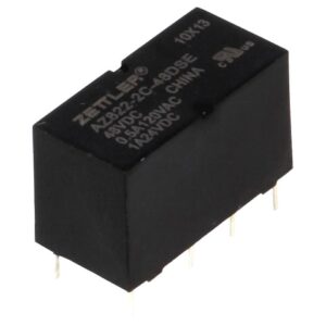 RELE 48VDC/2A AZ822-2C-48<span style="color: gray;  font-family: Arial; font-weight: 200;font-size: 14px;"> 2093 </span>