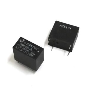 RELE 12VDC/5A SJ-S-112DM<span style="color: gray;  font-family: Arial; font-weight: 200;font-size: 14px;"> A200 </span>