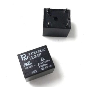 RELE 5VDC/15A LEG-5F<span style="color: gray;  font-family: Arial; font-weight: 200;font-size: 14px;"> 7433 </span>