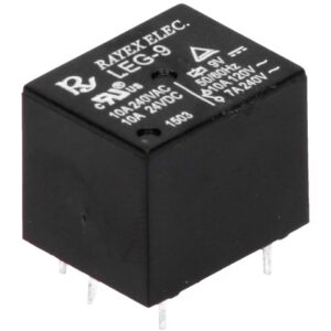 RELE 9VDC/10A LEG-9<span style="color: gray;  font-family: Arial; font-weight: 200;font-size: 14px;"> 5515 </span>