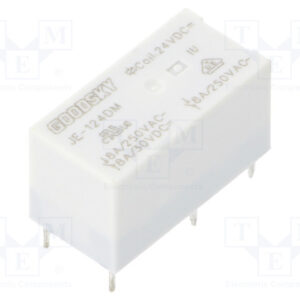 RELE 24VDC/8A JE-124DM<span style="color: gray;  font-family: Arial; font-weight: 200;font-size: 14px;"> A799 </span>