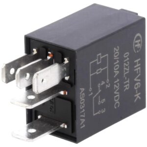 RELE 12VDC/30A HFV6-K/012<span style="color: gray;  font-family: Arial; font-weight: 200;font-size: 14px;"> 2883 </span>