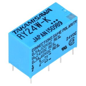 RELE 24VDC/1A RY-24W-K<span style="color: gray; font-family: Arial; font-weight: 200;font-size: 14px;"> B593 </span>