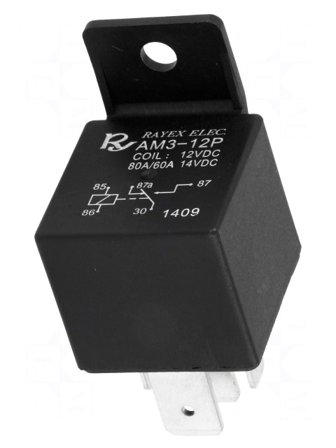 RELE 12VDC/80A AM3-12P<span style="color: gray; font-family: Arial; font-weight: 200;font-size: 14px;"> 7055 </span>