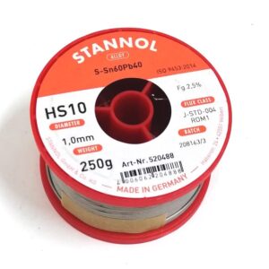 TINOL 1MM-250GR STANNOL<span style="color: gray;  font-family: Arial; font-weight: 200;font-size: 14px;"> 6358 </span>