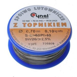 TINOL 0.70MM-100GR CYNEL<span style="color: gray;  font-family: Arial; font-weight: 200;font-size: 14px;"> 1494 </span>