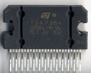 TDA7384<span style="color: gray;  font-family: Arial; font-weight: 200;font-size: 14px;"> 2001 </span>