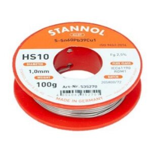 TINOL 1MM-100GR STANNOL-2<span style="color: gray; font-family: Arial; font-weight: 200;font-size: 14px;"> D474 </span>