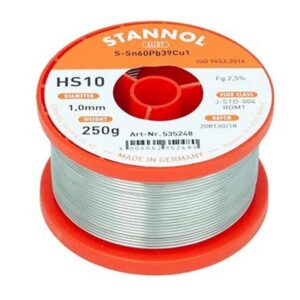 TINOL 1MM-250GR STANNOL3<span style="color: gray; font-family: Arial; font-weight: 200;font-size: 14px;"> D475 </span>