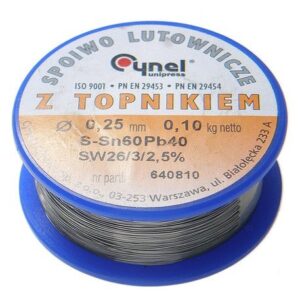 TINOL 0.25MM-100GR CYNEL<span style="color: gray;  font-family: Arial; font-weight: 200;font-size: 14px;"> B378 </span>